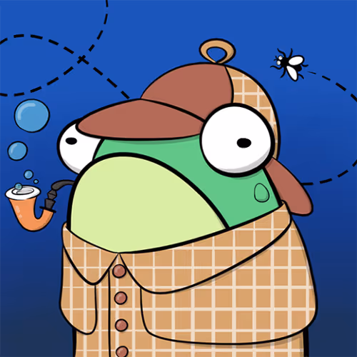 Detective Frog
