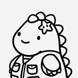 Blank Crayzilla #825