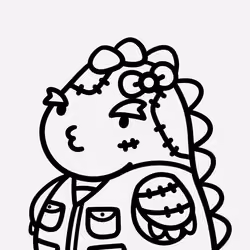 Blank Crayzilla #2092