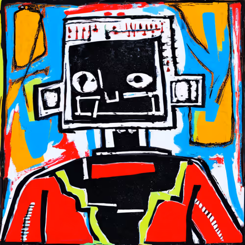 Robotic Abstraction By My Eight Year Old Nephew