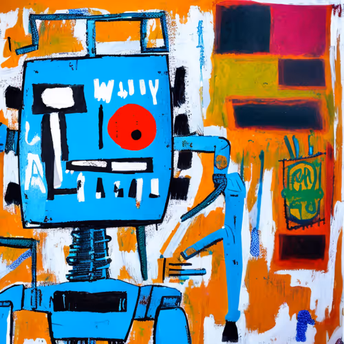 Robotic Abstraction By My Eight Year Old Nephew