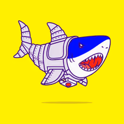 Robot Shark 0043