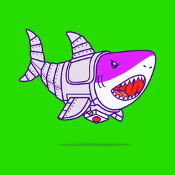 Robot Shark 0012