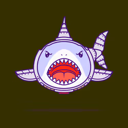 Robot Shark 0021
