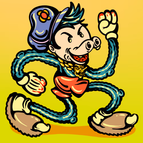 Wonky World Goon #4691
