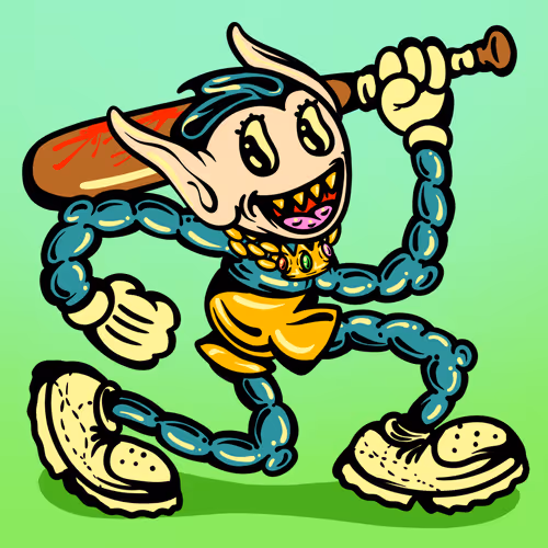 Wonky World Goon #4210