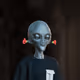 734