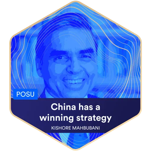 China has a winning strategy - Blue