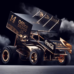 Winged Sprint Car #1
