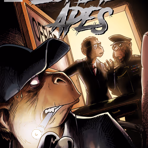 Zombie Apes Comic Issue 1 Covers