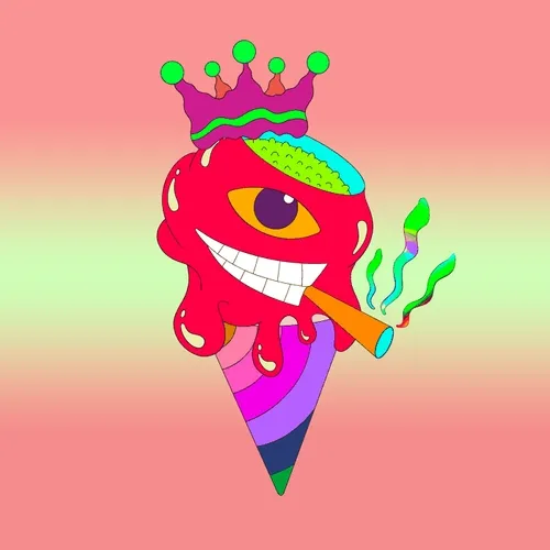 FraktalNFTTrippy Gelato Creamery