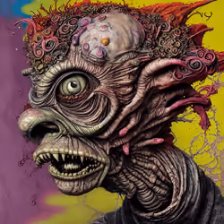Grotesque goblin #95