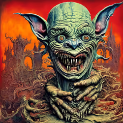 Grotesque goblin #384