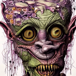 Grotesque goblin #124