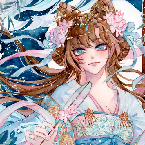 FLOWER ON THE THRONE