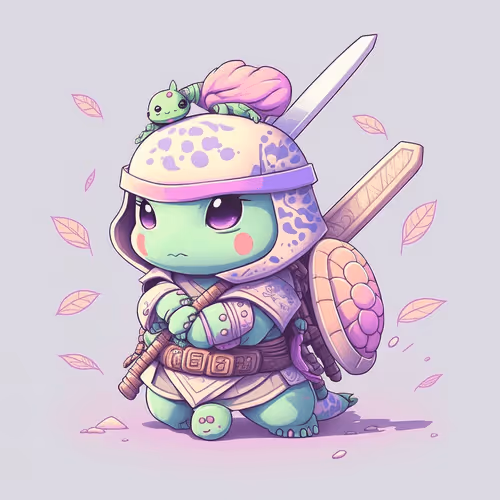 Turtle Samurai Nft