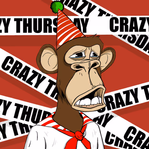 Crazy Thursday Ape Club #579