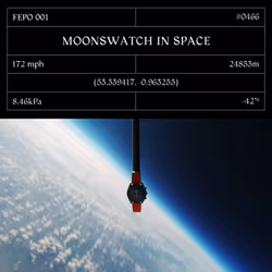 MoonSwatch in Space #0466