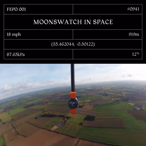 Moonswatch In Space