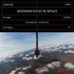 MoonSwatch in Space #0891