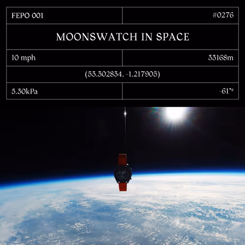 Moonswatch In Space
