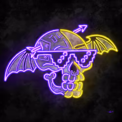 Neon Deathbat 9109