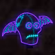 Neon Deathbat 8789