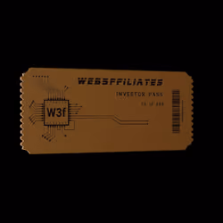 Web3ffiliates Bronze Pass #79 of 888