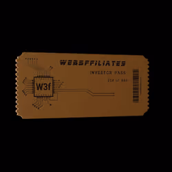 Web3ffiliates Bronze Pass #204 of 888