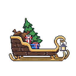 Pixel Party Sleigh