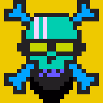 Cyber CryptoSkull #3254