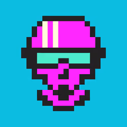 Cyber CryptoSkull #1489