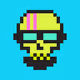 Cyber CryptoSkull #928
