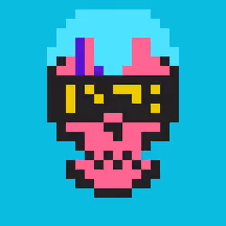 Cyber CryptoSkull #4858