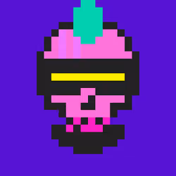 Cyber CryptoSkull #3648