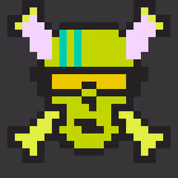 Cyber CryptoSkull #598