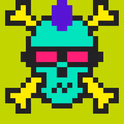 Cyber CryptoSkull #2612