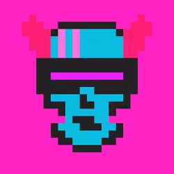 Cyber CryptoSkull #3990