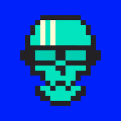 Cyber CryptoSkull #3634