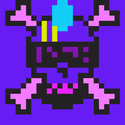 Cyber CryptoSkull #603