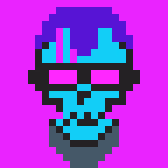 Cyber CryptoSkull #46