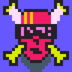 Cyber CryptoSkull #442