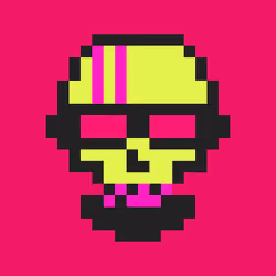Cyber CryptoSkull #3605