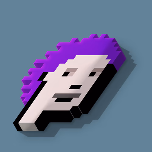 CryptoPunk 3D #9877