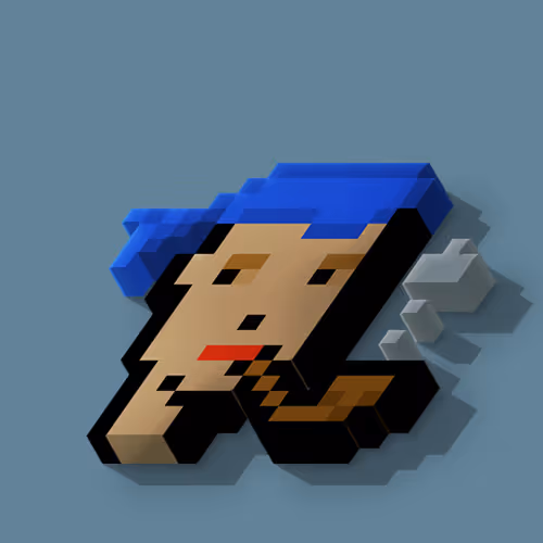 CryptoPunk 3D #9286