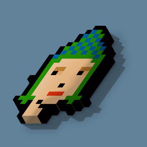 CryptoPunk 3D #9253