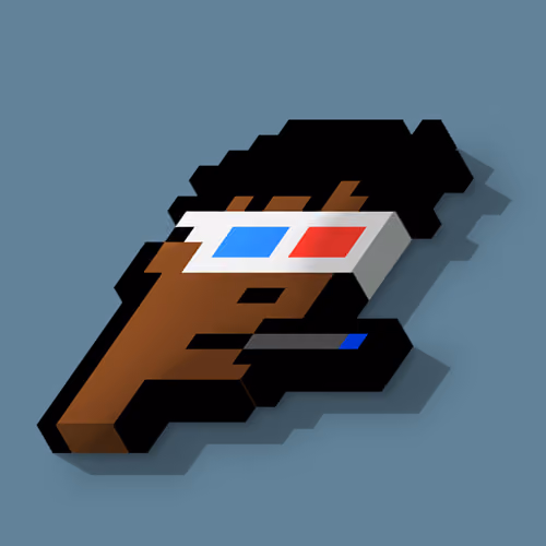 CryptoPunk 3D #8207