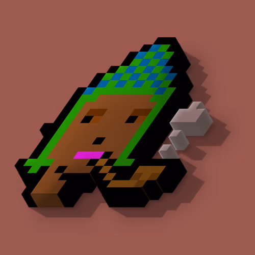 CryptoPunk 3D #9068