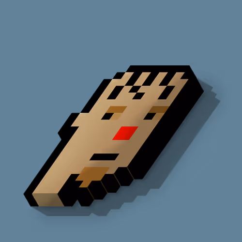 CryptoPunk 3D #8153