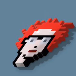 CryptoPunk 3D #7102